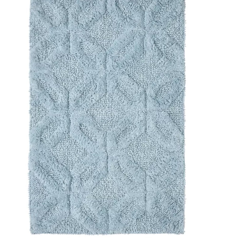 Seventh Studio Cotton Geo 17" x 24" Bath Rug